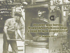 80 lat COP uroczysta sesja sejmiku