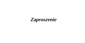zaproszenie PWSZ w trano