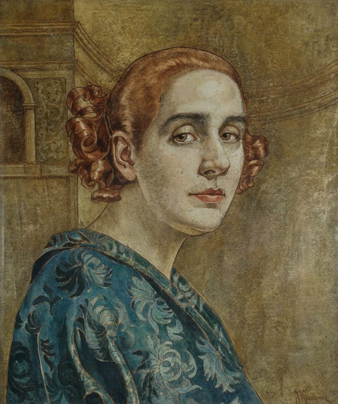 Autoportret Józefiny Kirchner siostry kapitana