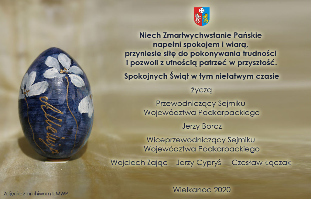 zyczenia od Prezydium Sejmiku wojewodztwa podkarpackiego